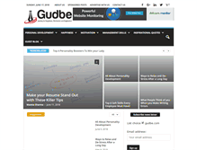 Tablet Screenshot of gudbe.com
